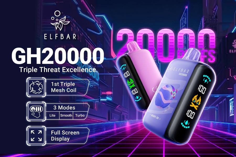 Elf Bar 10K & 20K Disposables  HM Vape
