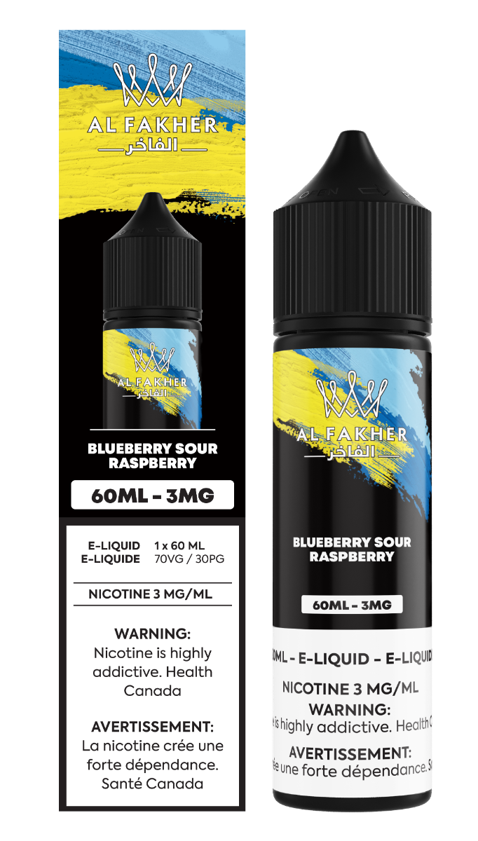AL Fakher e-Liquid 3MG - Blue Sour Raspberry HM Vape AL Fakher e-Liquid 3MG - Blue Sour Raspberry HM Vape