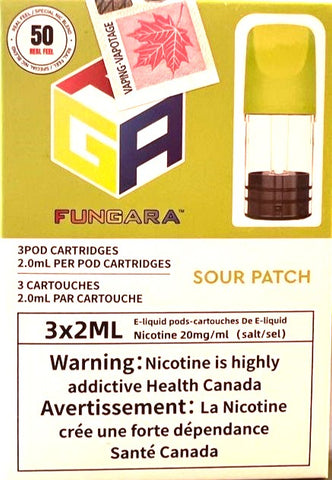 FUNGARA Pods  20MG - SOUR PATCH FUNGARA Pods  20MG - SOUR PATCH