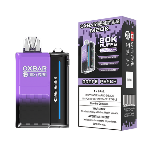 OXBAR M20K Disposable 20mg - 20000 Puff OXBAR M20K Disposable 20mg - 20000 Puff
