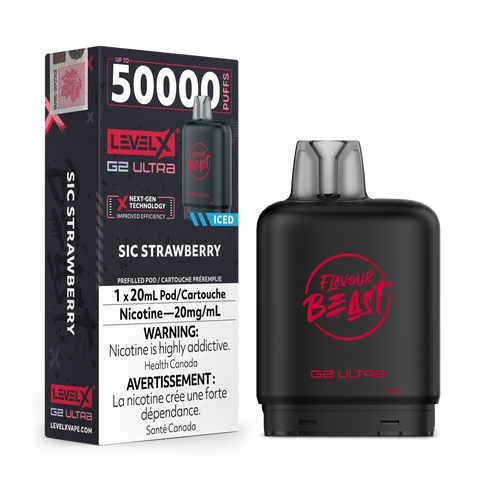 Level X G2 ULTRA Pod 20ml - FB 50K Level X G2 ULTRA Pod 20ml - FB 50K