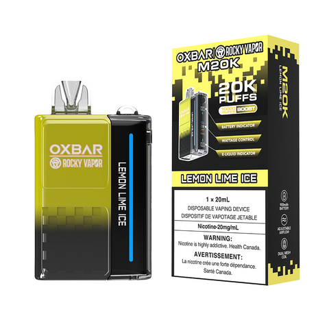 OXBAR M20K Disposable 20mg - 20000 Puff OXBAR M20K Disposable 20mg - 20000 Puff