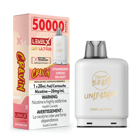 Level X G2 ULTRA Pod 20ml - Unleashed 50K Level X G2 ULTRA Pod 20ml - Unleashed 50K