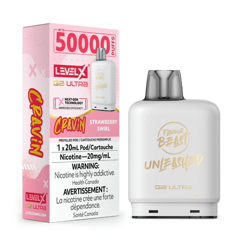 Level X G2 ULTRA Pod 20ml - Unleashed 50K Level X G2 ULTRA Pod 20ml - Unleashed 50K
