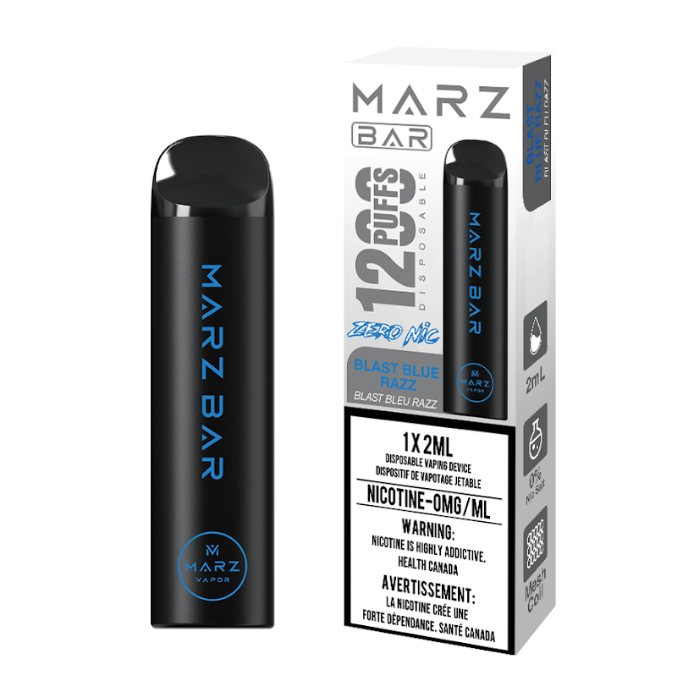 Marz Bar 1200 - Zero Nic HM Vape Marz Bar 1200 - Zero Nic HM Vape