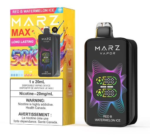 50 nic disposable vape canada Marz MAX 50K – HM Vape Pod Type_Refillable Pod Flavor:Blueberry Bubblegum Fifty Bar Disposable Vapes,