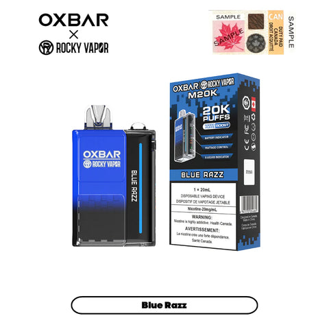 OXBAR M20K Disposable 20mg - 20000 Puff OXBAR M20K Disposable 20mg - 20000 Puff
