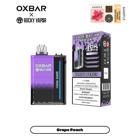 OXBAR M20K Disposable 20mg - 20000 Puff OXBAR M20K Disposable 20mg - 20000 Puff