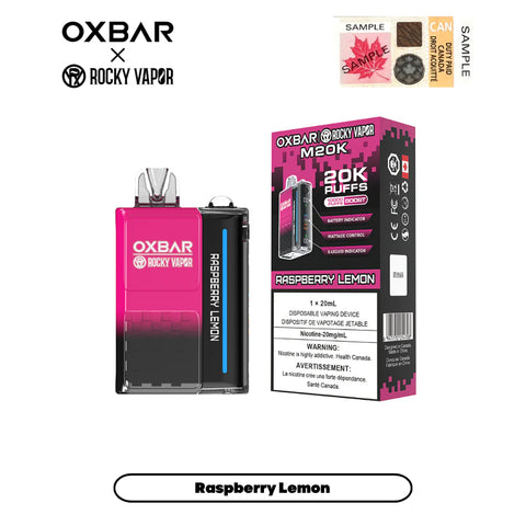 OXBAR M20K Disposable 20mg - 20000 Puff OXBAR M20K Disposable 20mg - 20000 Puff