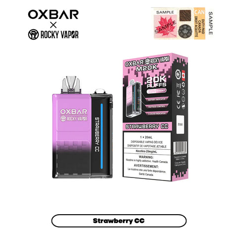 OXBAR M20K Disposable 20mg - 20000 Puff OXBAR M20K Disposable 20mg - 20000 Puff