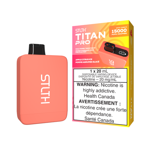 STLTH TITAN PRO DISPOSABLE - 15000 Puffs STLTH TITAN PRO DISPOSABLE - 15000 Puffs