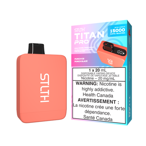 STLTH TITAN PRO DISPOSABLE - 15000 Puffs STLTH TITAN PRO DISPOSABLE - 15000 Puffs