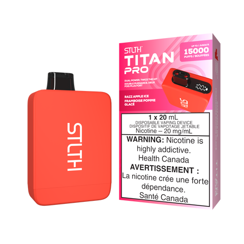 STLTH TITAN PRO DISPOSABLE - 15000 Puffs STLTH TITAN PRO DISPOSABLE - 15000 Puffs