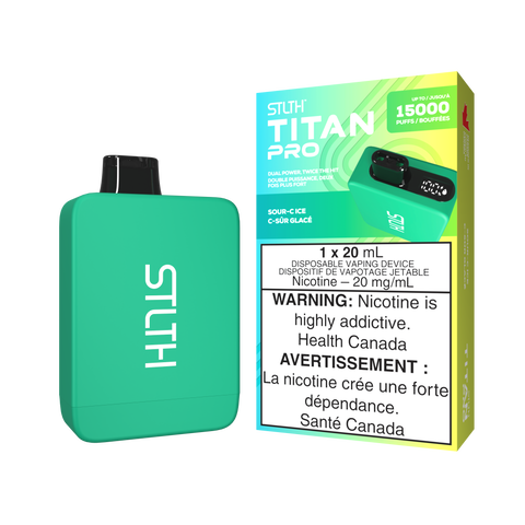 STLTH TITAN PRO DISPOSABLE - 15000 Puffs STLTH TITAN PRO DISPOSABLE - 15000 Puffs