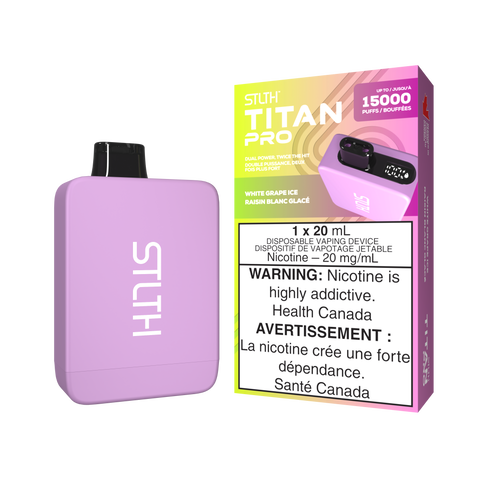 STLTH TITAN PRO DISPOSABLE - 15000 Puffs STLTH TITAN PRO DISPOSABLE - 15000 Puffs