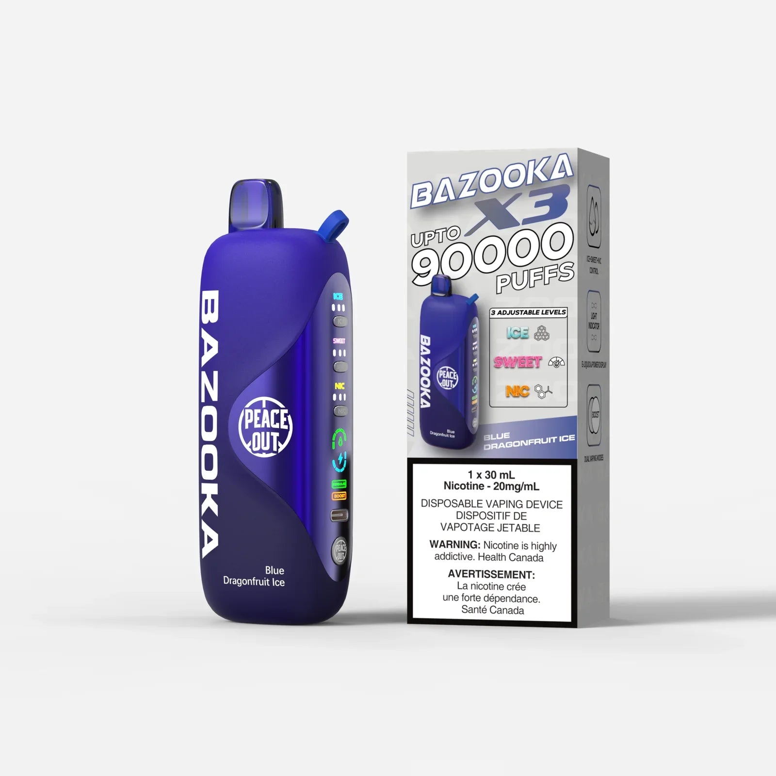 30K, 40K, 50K, 60K, 70K, 90K Puff Count Vapes