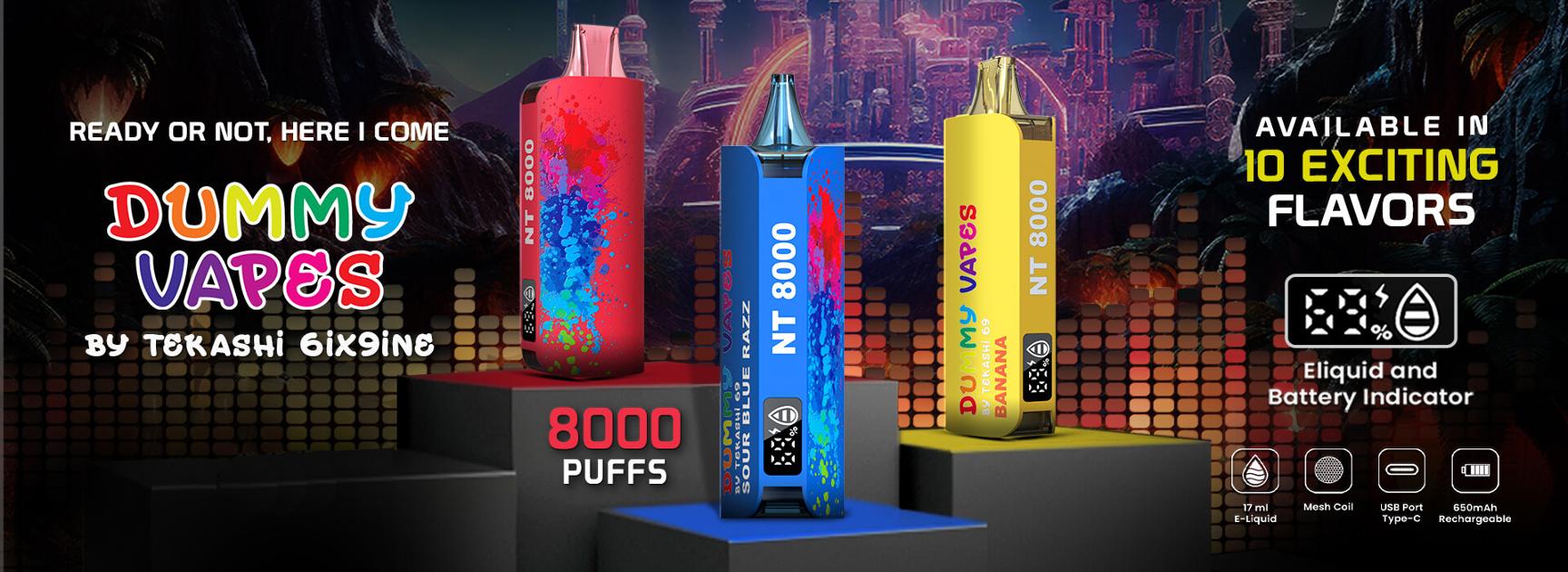 Dummy Vapes 8000 Puffs