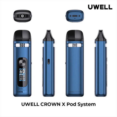 Uwell Crown X Open Pod Kit 3.3mL [CRC Version]