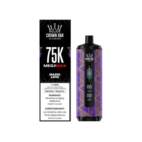 AL FAKHER Crown Bar 75K MEGA MAX Disposable