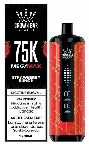 AL FAKHER Crown Bar MEGA MAX 75K