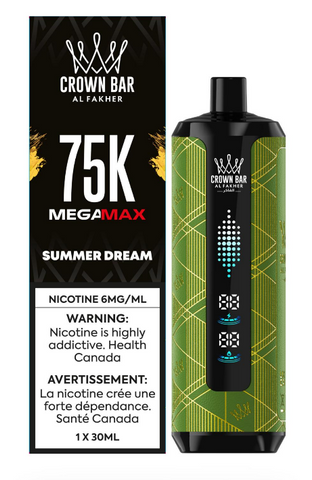 AL FAKHER Crown Bar 75K MEGA MAX Disposable