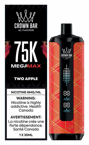 AL FAKHER Crown Bar MEGA MAX 75K