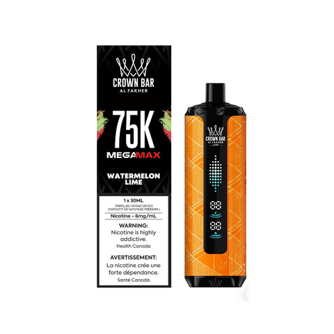 AL FAKHER Crown Bar 75K MEGA MAX Disposable