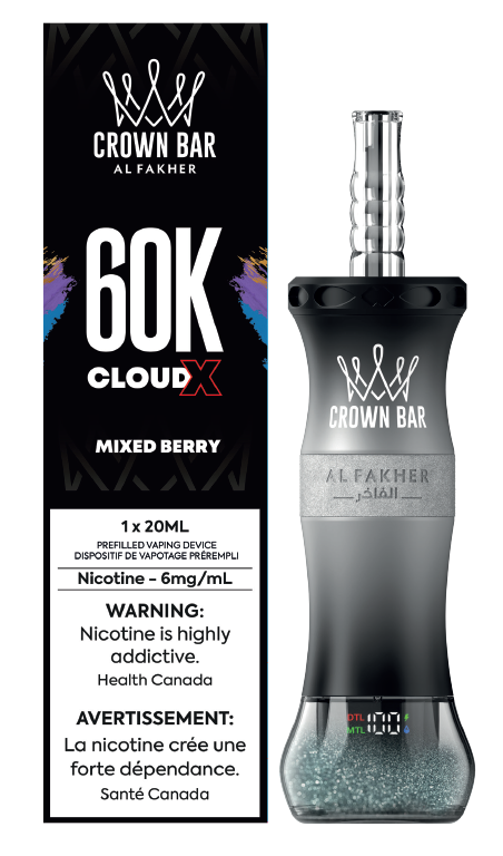 AL FAKHER Crown Bar 60K CLOUD X Disposable