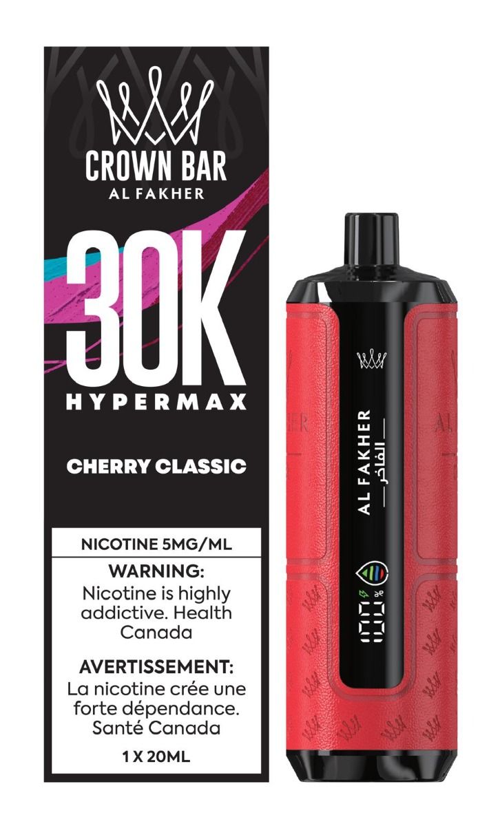 AL FAKHER Crown Bar HYPER MAX 30K