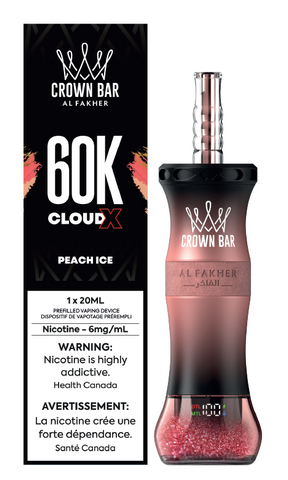 AL FAKHER Crown Bar 60K CLOUD X Disposable