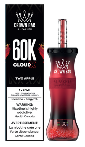AL FAKHER Crown Bar 60K CLOUD X Disposable