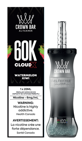 AL FAKHER Crown Bar 60K CLOUD X Disposable