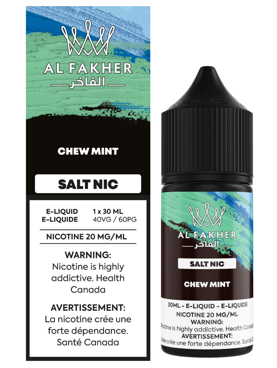 AL Fakher Salt e-Liquid 20MG - Chew Mint