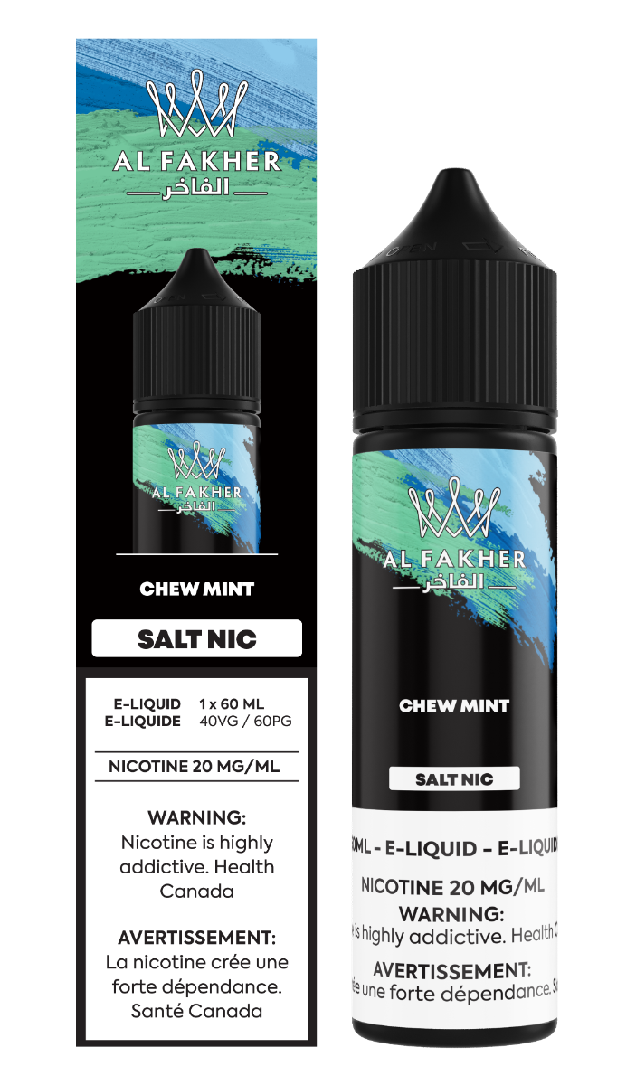 AL Fakher Salt e-Liquid 20MG - Chew Mint