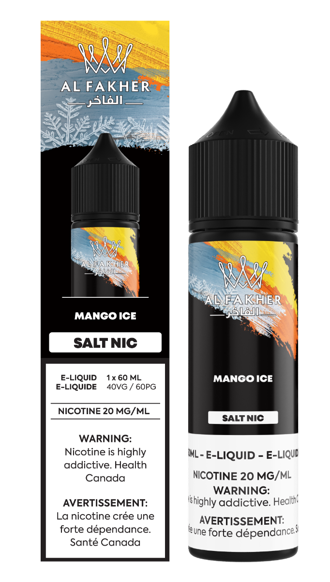AL Fakher Salt e-Liquid 20MG - Mango Ice
