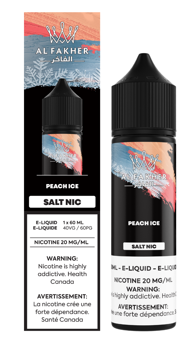 AL Fakher Salt e-Liquid 20MG - Peach Ice