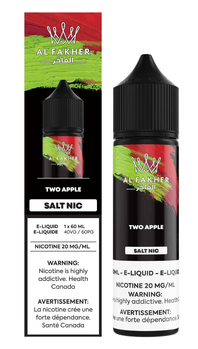 AL Fakher Salt e-Liquid 20MG - Two Apple