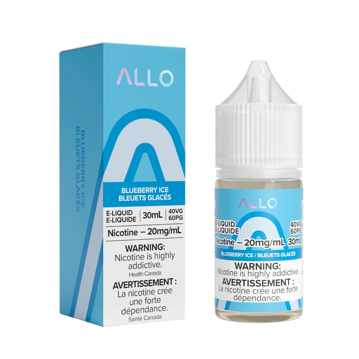 Allo E-Liquid 30ml - Blueberry Ice