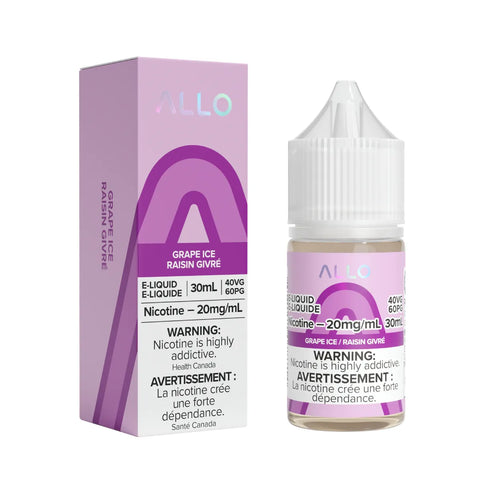 Allo E-Liquid 30ml - Grape Ice