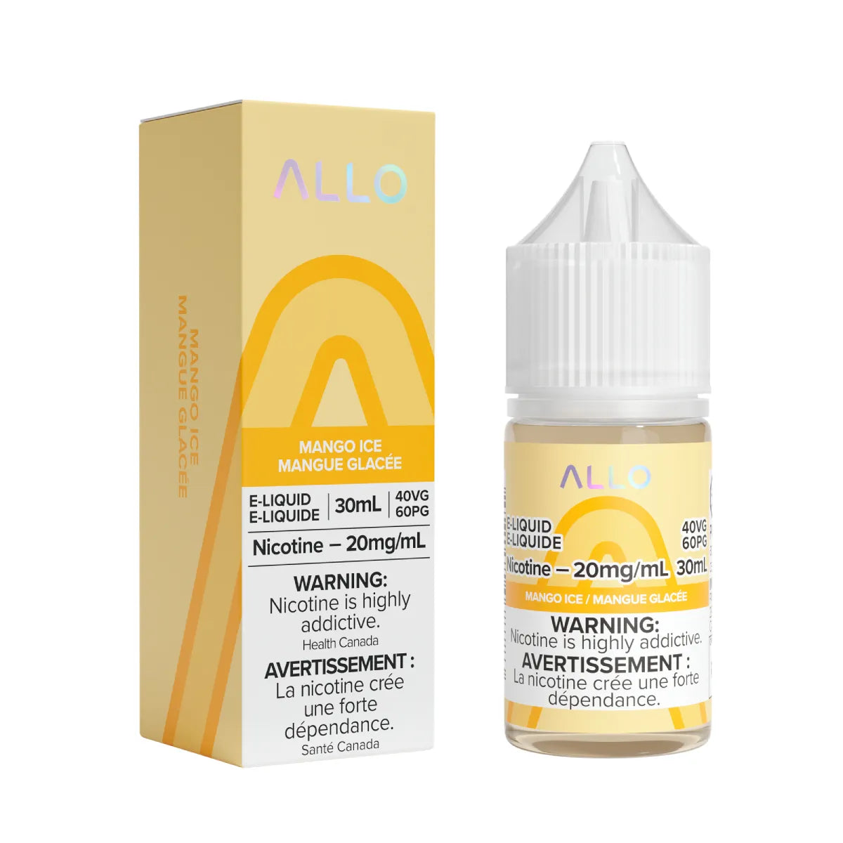 Allo E-Liquid 30ml - Mango Ice