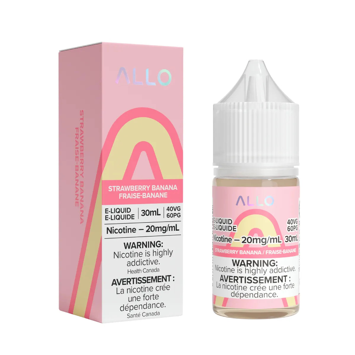 Allo E-Liquid 30ml - Strawberry Banana