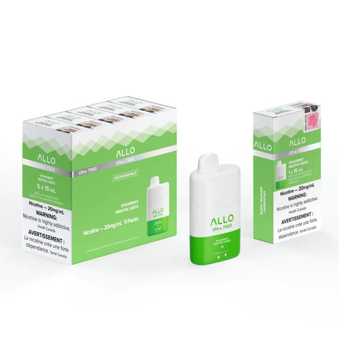 Allo Ultra 7000 Disposable - Spearmint