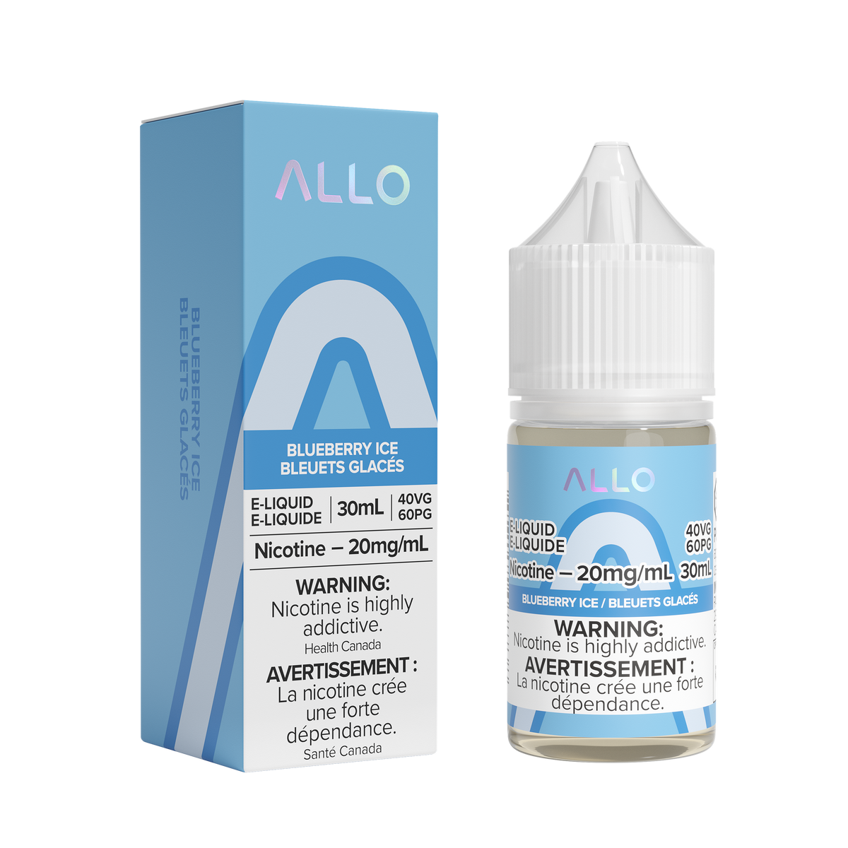 Allo E-Liquid 30ml - Blueberry Ice