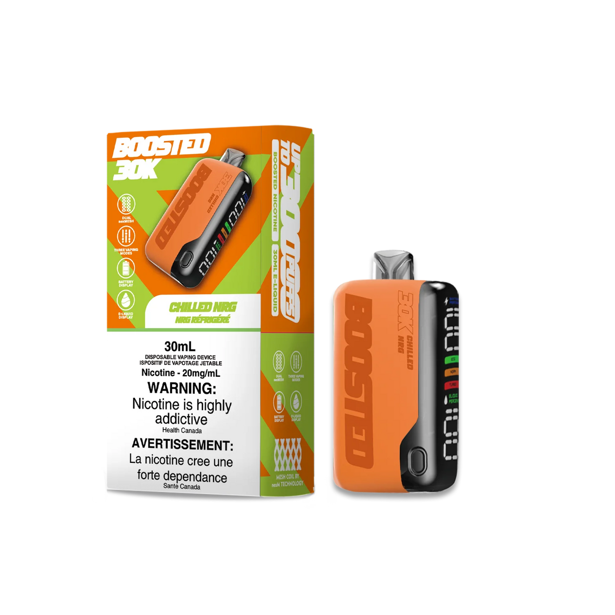 Boosted Bar Disposable 30k