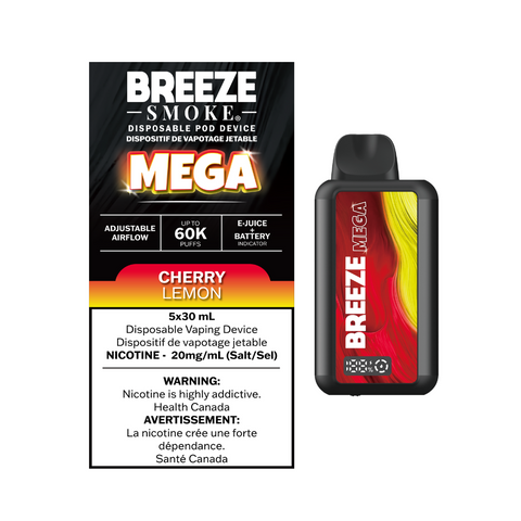 Breeze Mega 60K Disposable Vape