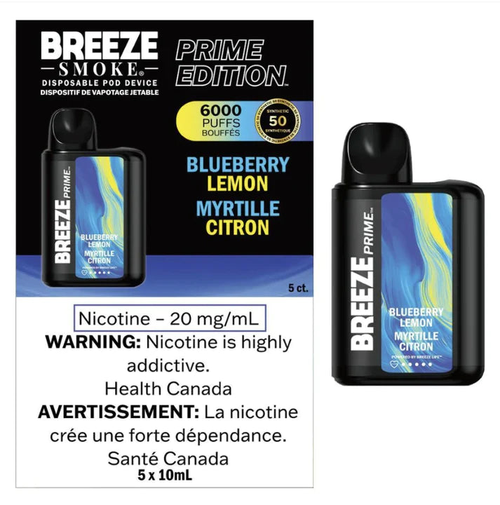 Breeze Prime 6000 Disposable Vape