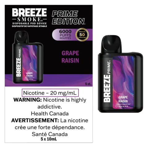 Breeze Prime 6000 Disposable Vape