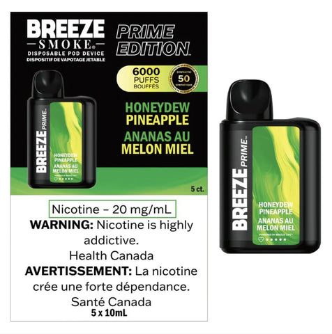 Breeze Prime 6000 Disposable Vape