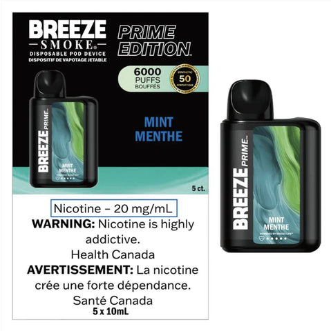 Breeze Prime 6000 Disposable Vape