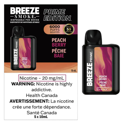 Breeze Prime 6000 Disposable Vape